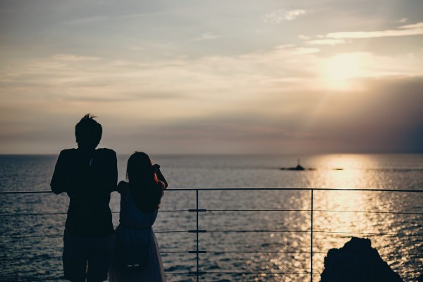 夕陽（展望台）